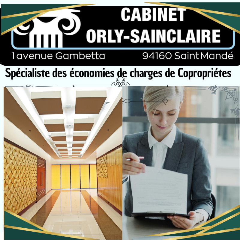 le Cabinet Syndic Orly Sainclaire s'impose comme le spécialiste des économies des charges de copropriétés de 3 à 300 Lots.