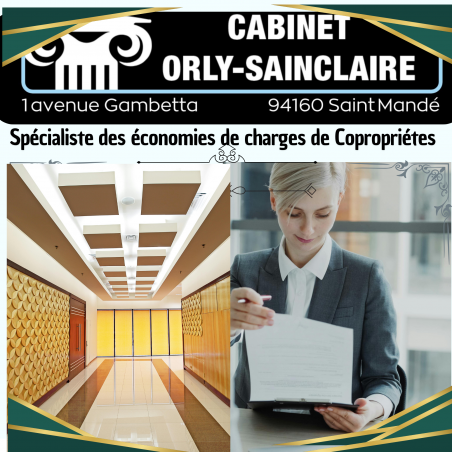 le Cabinet Syndic Orly Sainclaire s'impose comme le spécialiste des économies des charges de copropriétés de 3 à 300 Lots.